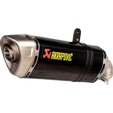 Akrapovic Carbon Fiber Line Slip On Silencer For Kawasaki ZX-4 RR 400 ABS Ninja KRT Edition 2023-2025