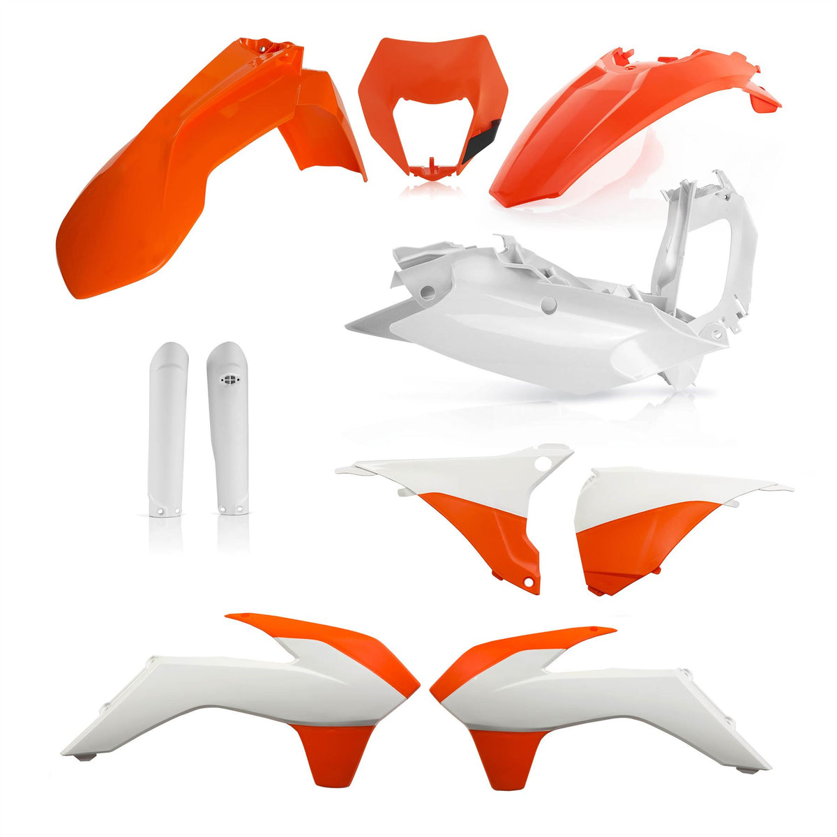 Acerbis Full Plastic Kit 2016 Colourway For KTM EXC 125 2016