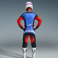 Alpinestars 2026 Techstar Knif Motocross Combo Kit Orange Black Ucla Blue