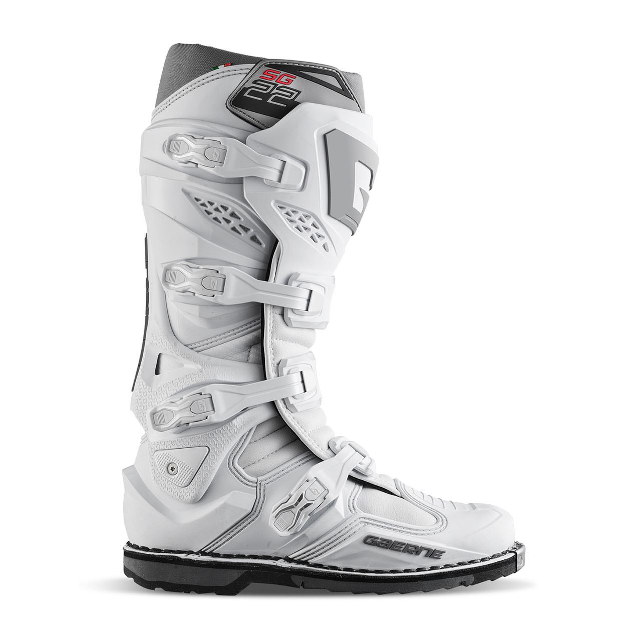 Gaerne SG22 Motocross Boots White