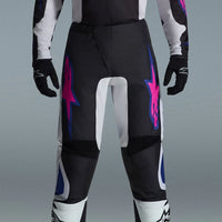 Alpinestars 2026 Fluid Grid Motocross Pants Black Light Green Purple