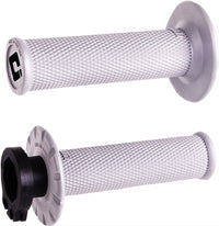 ODI MX V2 Lock-On Grip No Waffle White For Husqvarna FE 450 2016-2025
