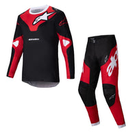 Alpinestars 2025 Racer Veil Motocross Combo Kit Black Bright Red