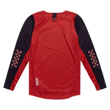 Troy Lee Designs Spring 2025 MX Jersey SCOUT GP Big Lee Jersey Black Burnt Orange