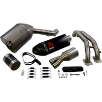 Akrapovic Carbon Fiber Racing Line Full Exhaust System For Aprilia RS 660 ABS Stars and Stripes 2022-2023