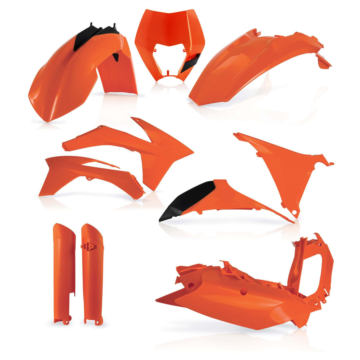 Acerbis Full Plastic Kit Orange For KTM EXC-F 520 2012-2013