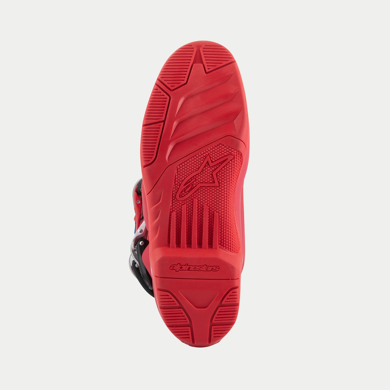Alpinestars 2026 Tech 5 Motocross Boots Bright Red Dark Red Alpine Blue