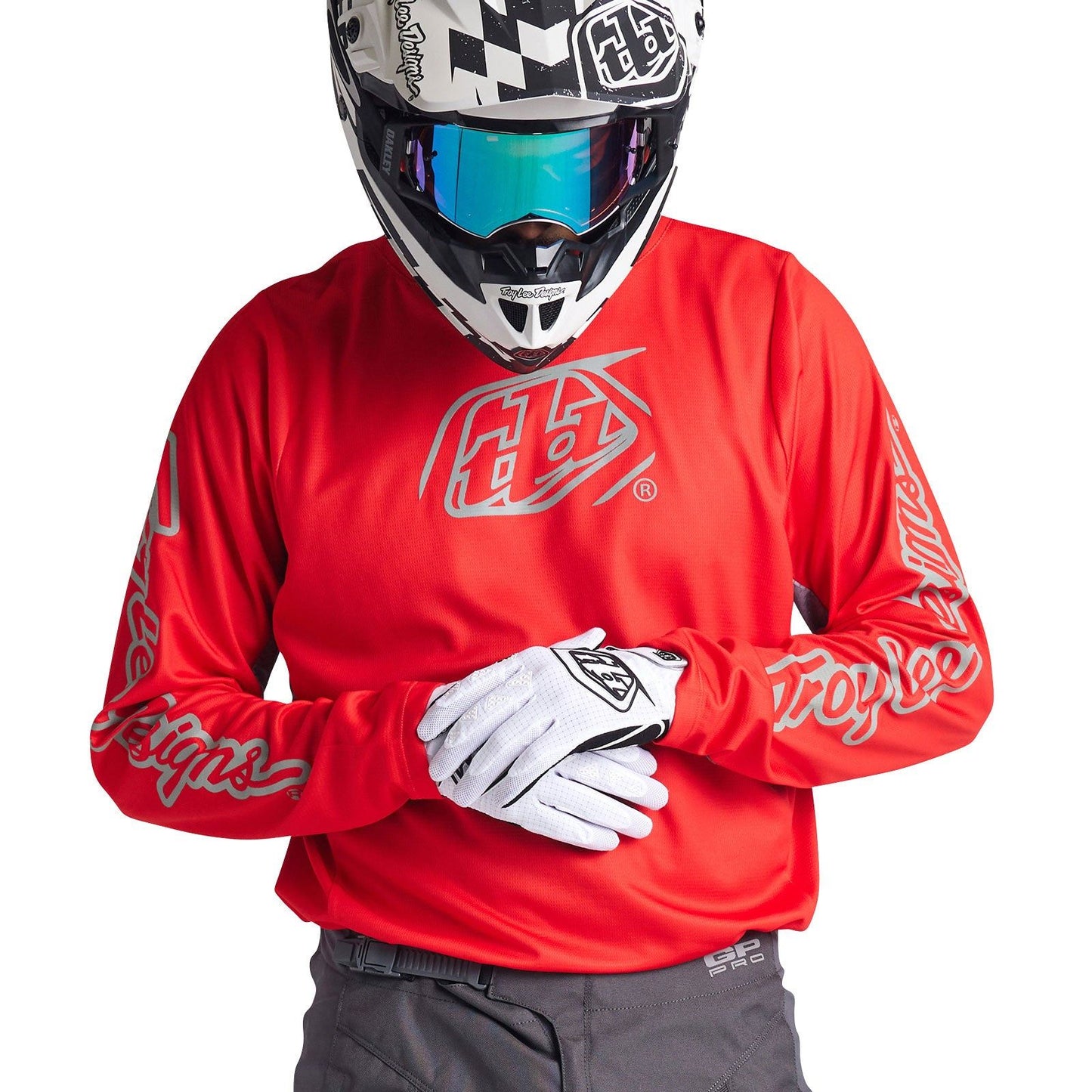 Troy Lee Designs 2025 GP Pro Icon Red Grey Jersey