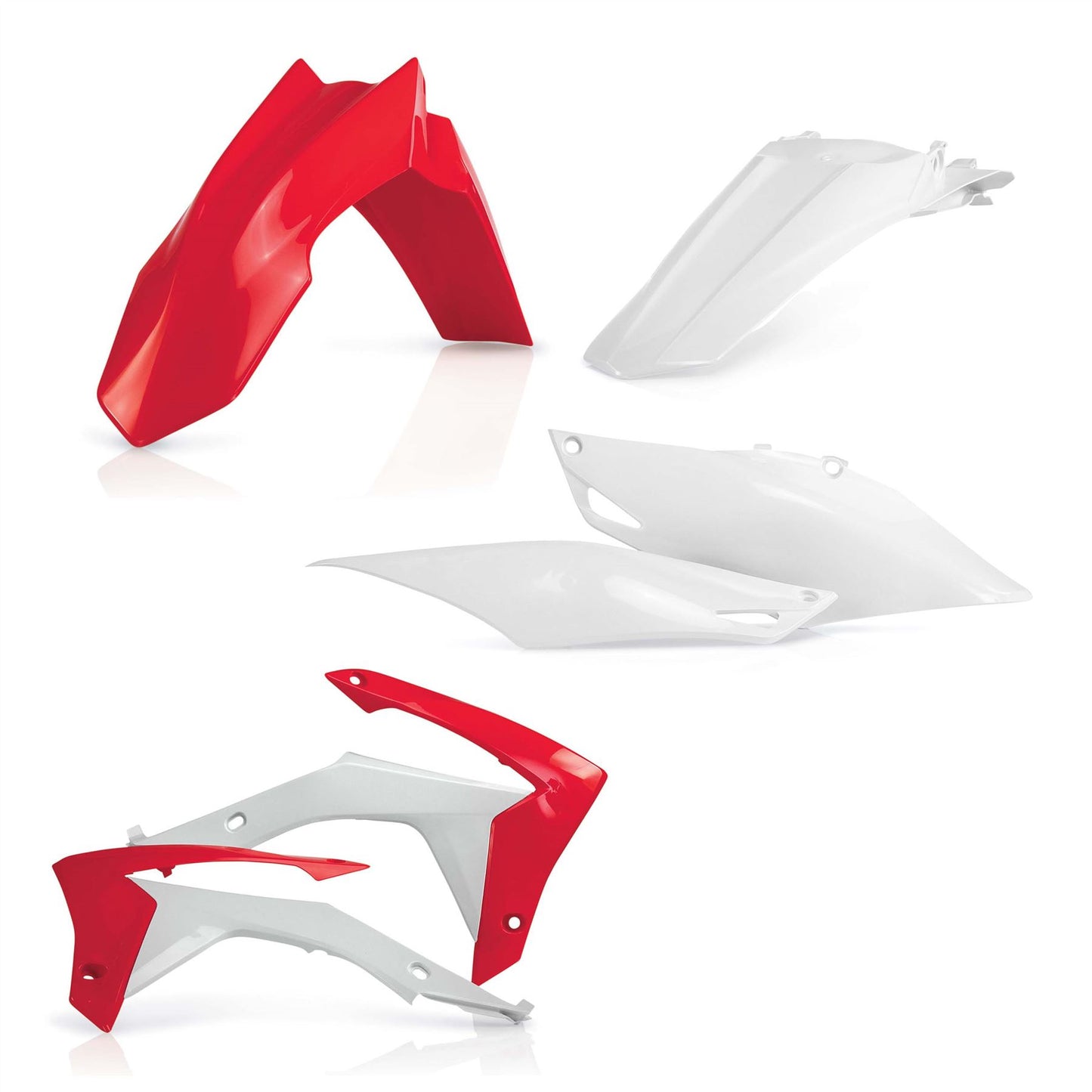Acerbis Plastic Kit Standard Red Blue 0016899.553