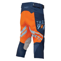 Thor 2026 Youth Launchmode Futura Navy Orange MX Pants