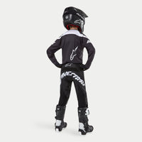 Alpinestars 2024 Racer Hana Youth Motocross Combo Kit Black White CLEARANCE