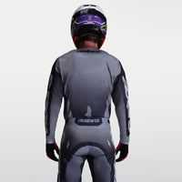 Alpinestars 2027 Racer Amber MX Jersey Graystone Cold Gray Light Lilac