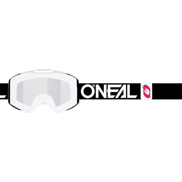 O'Neal 2025 Motocross Goggles B-33 Bold Black White Silver Mirror
