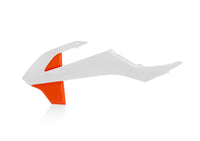 Acerbis Radiator Rad Scoops White Orange For KTM SX 65 2016-2023