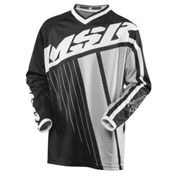 MSR AXXIS Black White Grey Jersey