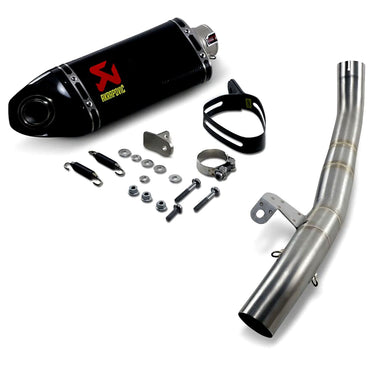 Akrapovic Carbon Fiber Line Slip On Silencer For Triumph STREET TRIPLE 765 R LRH ABS Low 2020