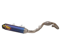 FMF Exhaust System Factory 4.1 RCT Megabomb Carbon Blue For Gas Gas EX 350 F 2021-2023