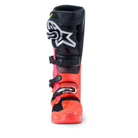 Alpinestars 2026 Tech 7 MX Boots Black Red Flo Pink Flo