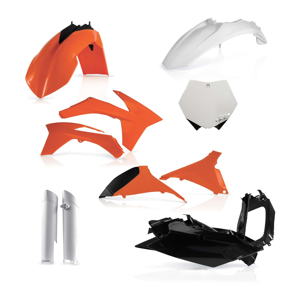 Acerbis Full Plastic Kit 2011 Colourway For KTM SX 125 2012