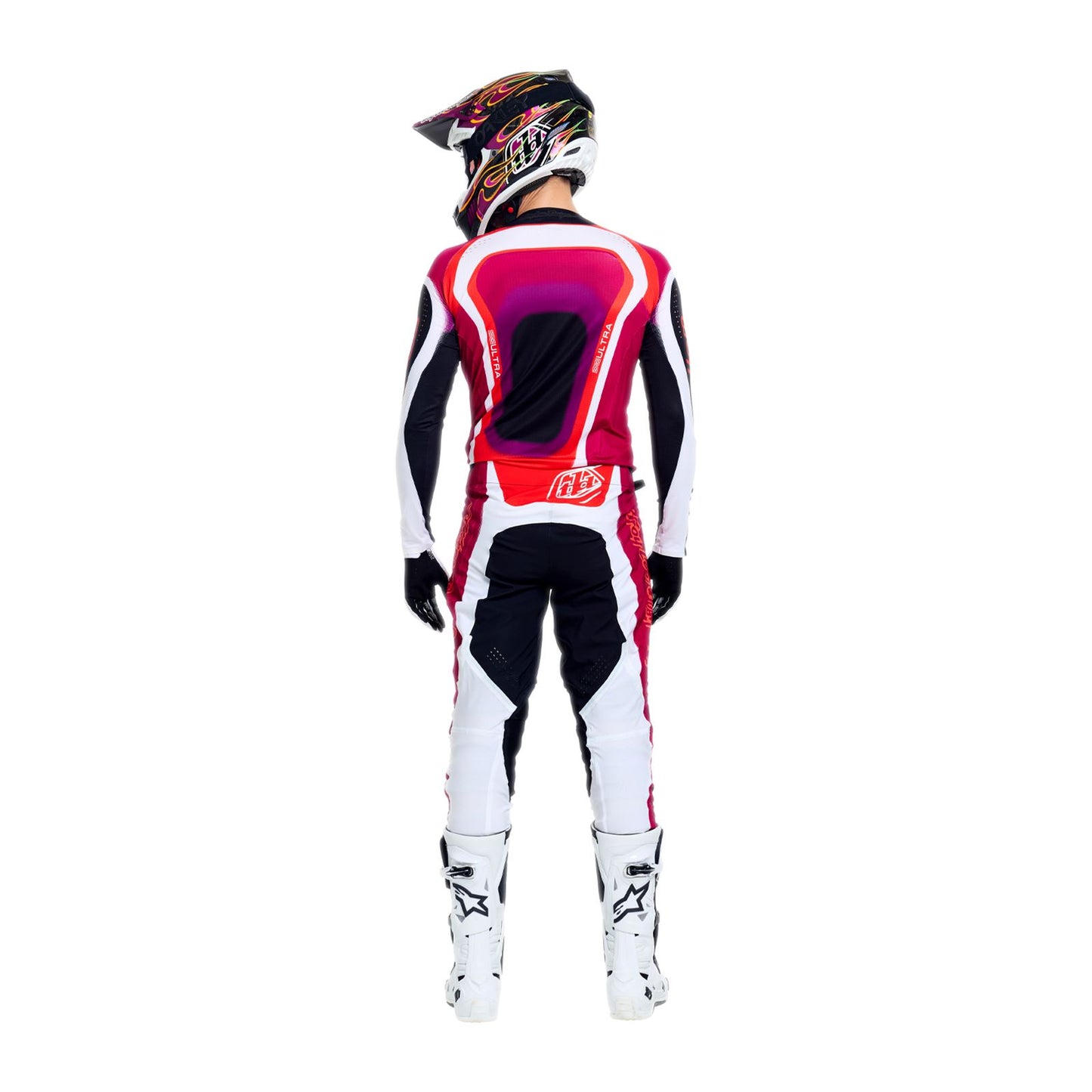 Troy Lee Designs Spring 2026 SE ULTRA Vision MX Combo Kit Black Fuchsia