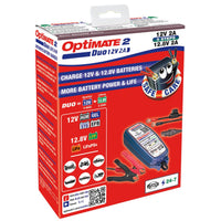 OptiMate 2 Duo Bronze 12V Smart Battery Charger Maintainer