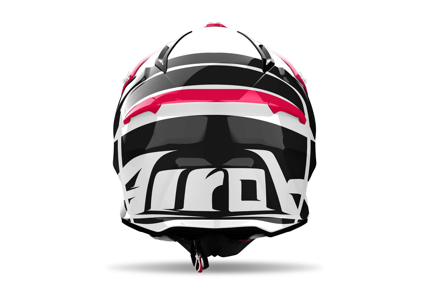 Airoh Helmet 2024 Aviator Ace 2 Engine Red Gloss Composite Carbon