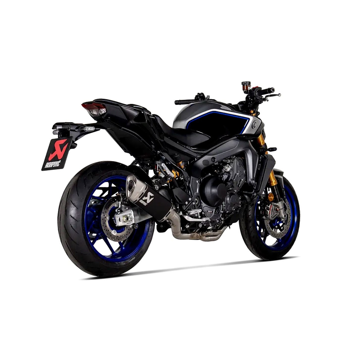 Akrapovic Titanium Black Racing Line Full Exhaust System For Yamaha MT-09 SP ABS 2021-2026