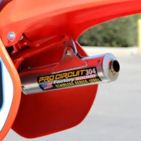 Pro Circuit Works Pipe and 304 Silencer For Honda CR 250R 1986