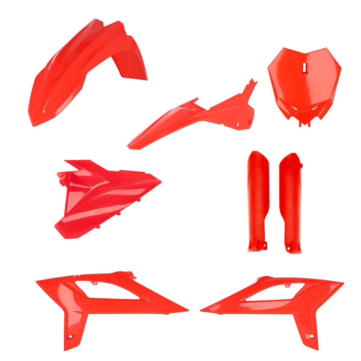 Acerbis Full Plastic Kit Red 0024939.110