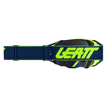 Leatt 2025 Motocross Goggles Velocity 6.5 Cryztal Lime - Purple Lens