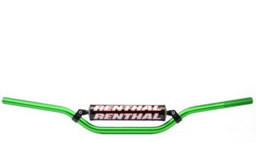 Renthal 7/8 22mm RC Green 971 Handlebar Padded For Kawasaki KX 250 (2-Stroke) 2006-2008