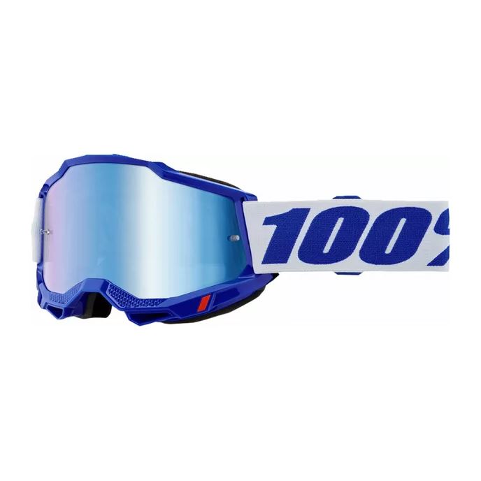 100% MX Goggles Accuri 2 Blue Blue Mirror