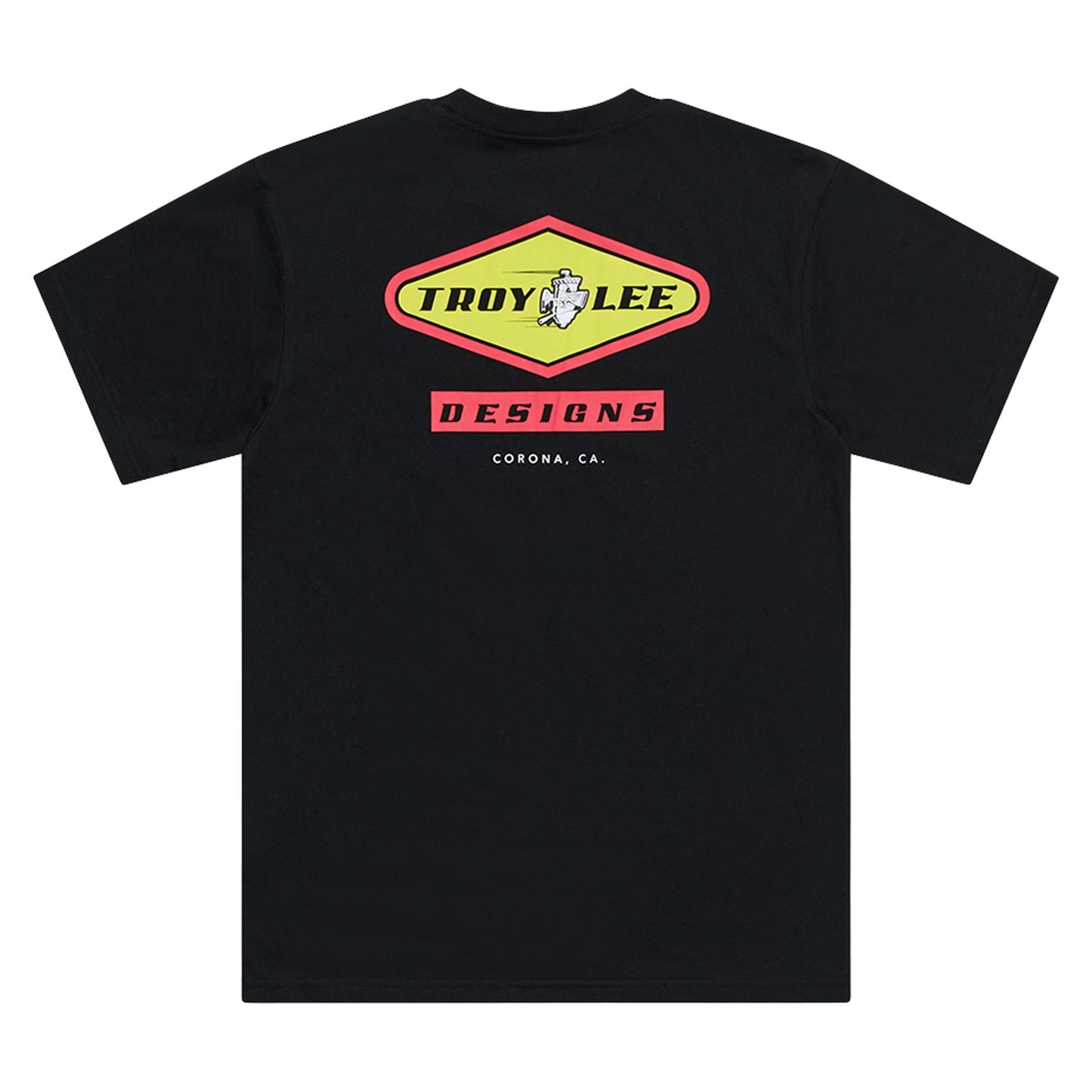 Troy Lee Designs Spring 2025 MX Carb Casual T-Shirt Black