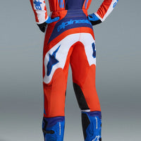 Alpinestars 2026 Fluid Grid Motocross Pants Orange Ucla Blue