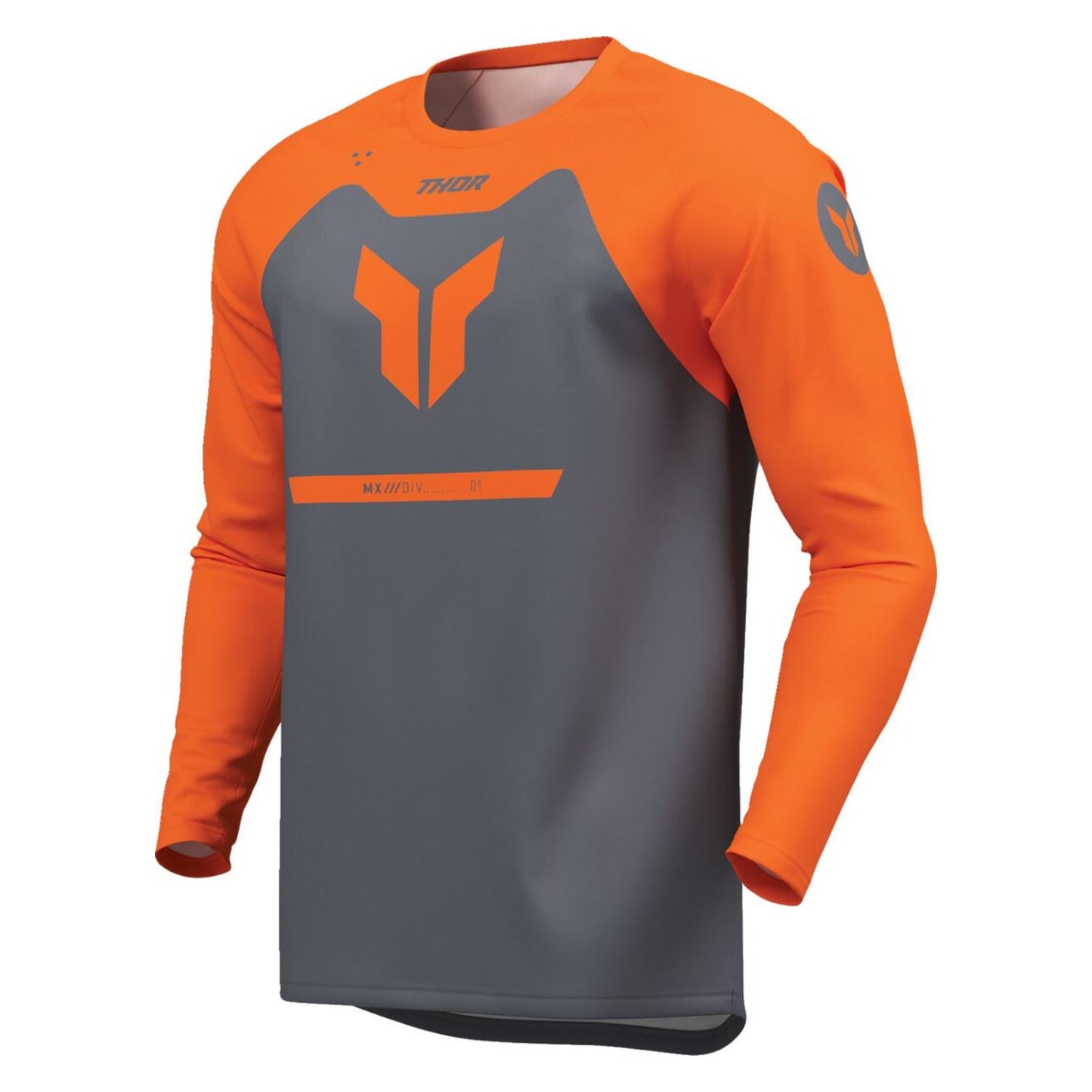 Thor 2026 Youth Ridemode Menace Charcoal MX Jersey