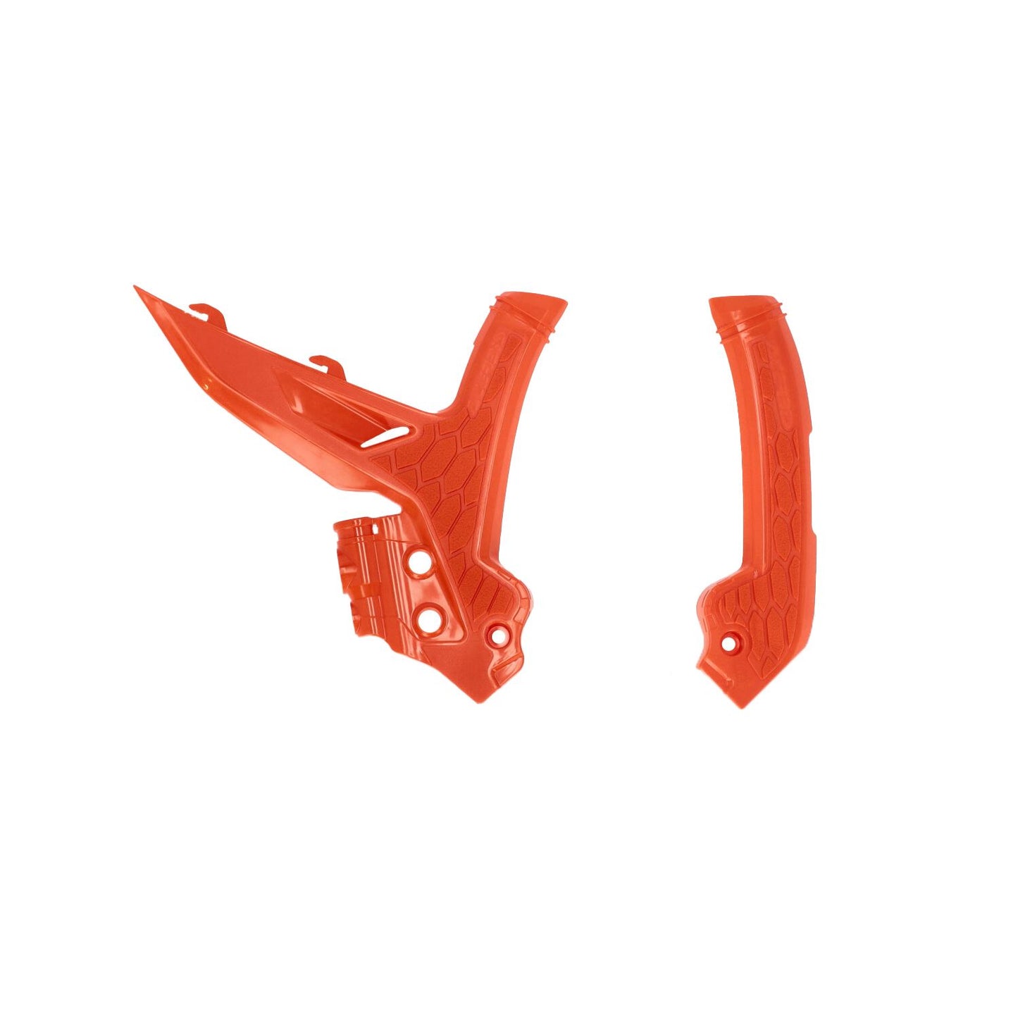 Acerbis X-Grip Frame Protector Guards Orange For KTM EXC-F 450 2024-2025