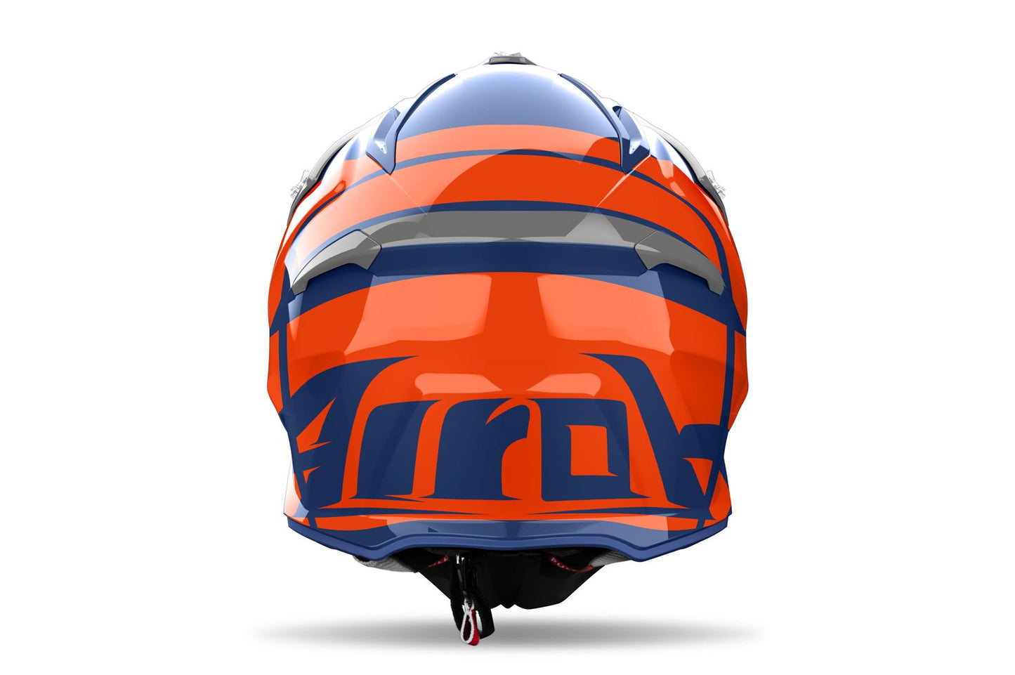 Airoh Helmet 2024 Aviator Ace 2 Engine Cerulean Gloss Composite Carbon