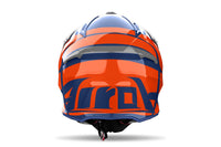 Airoh Helmet 2024 Aviator Ace 2 Engine Cerulean Gloss Composite Carbon