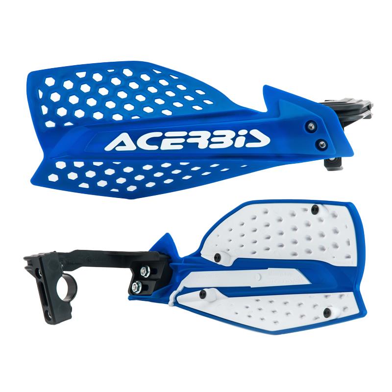 Acerbis X-Ultimate MX Handguards Kit Blue White Husqvarna FX 350 2017 & 2020 - 2024