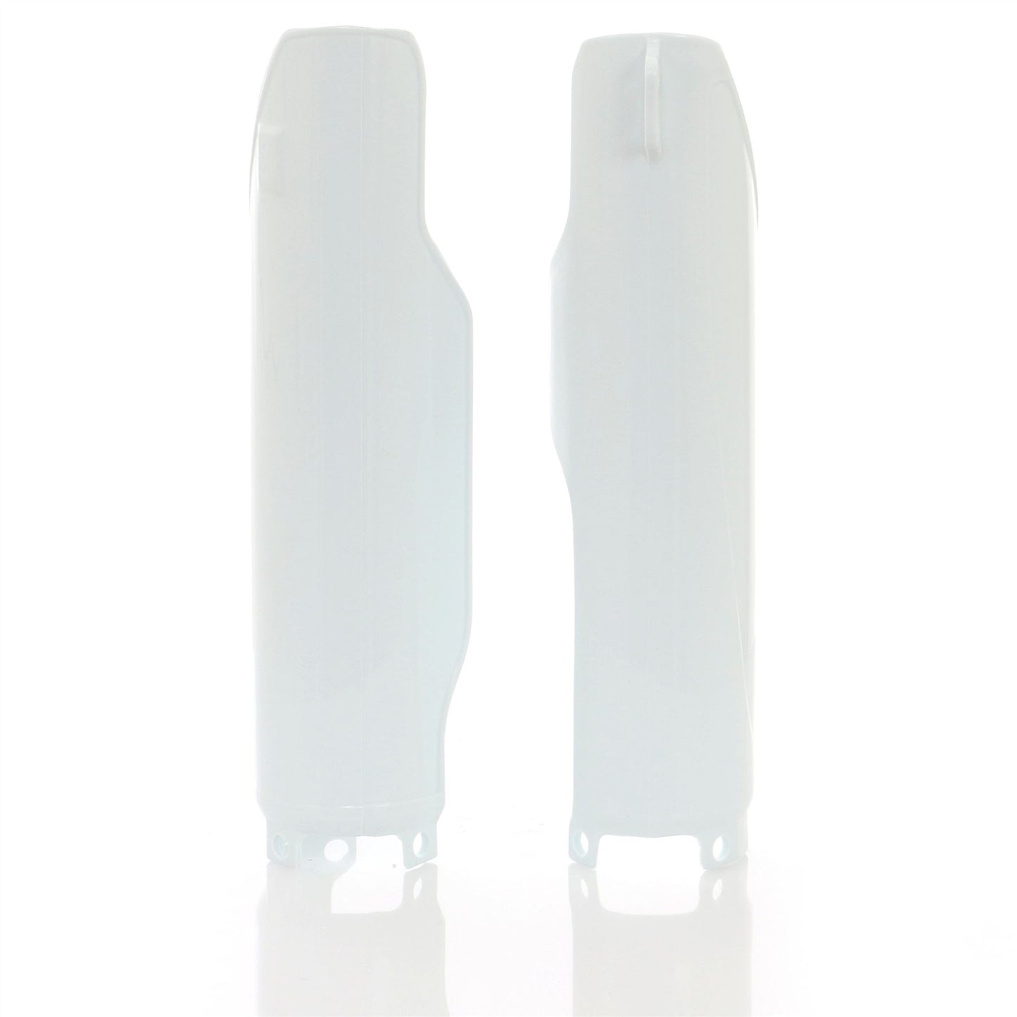 Acerbis Lower Fork Covers White For HONDA CRE 50 BAJA 2004-2006