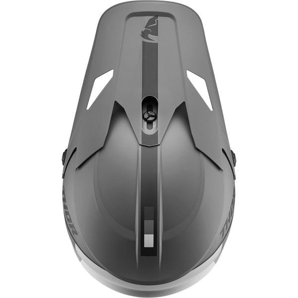 Thor Motocross Helmet Sector Racer Matte Black Charcoal