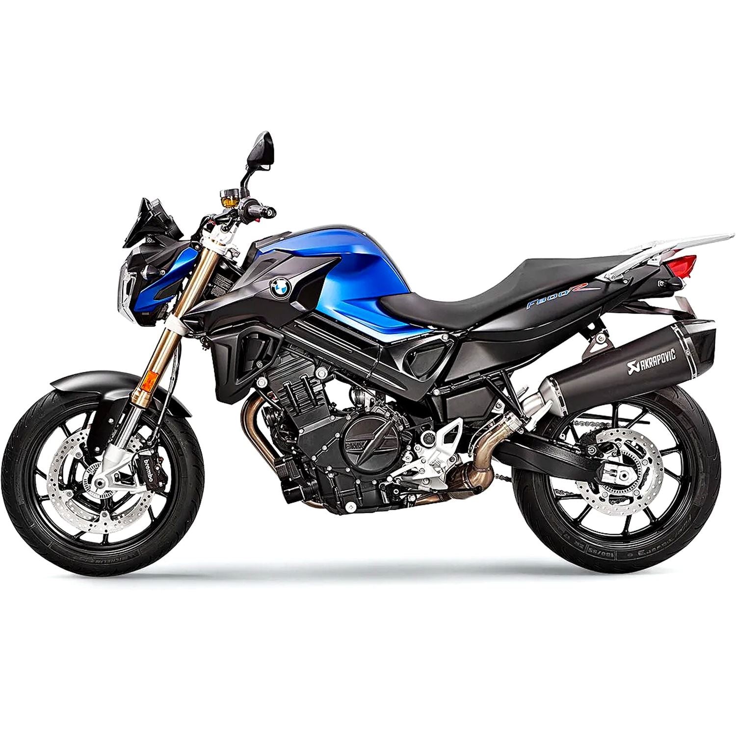 Akrapovic Titanium Black Line Slip On Silencer For BMW F 800 R 2009-2012