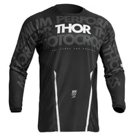 Thor Pulse Mono Black Motocross Jersey CLEARANCE