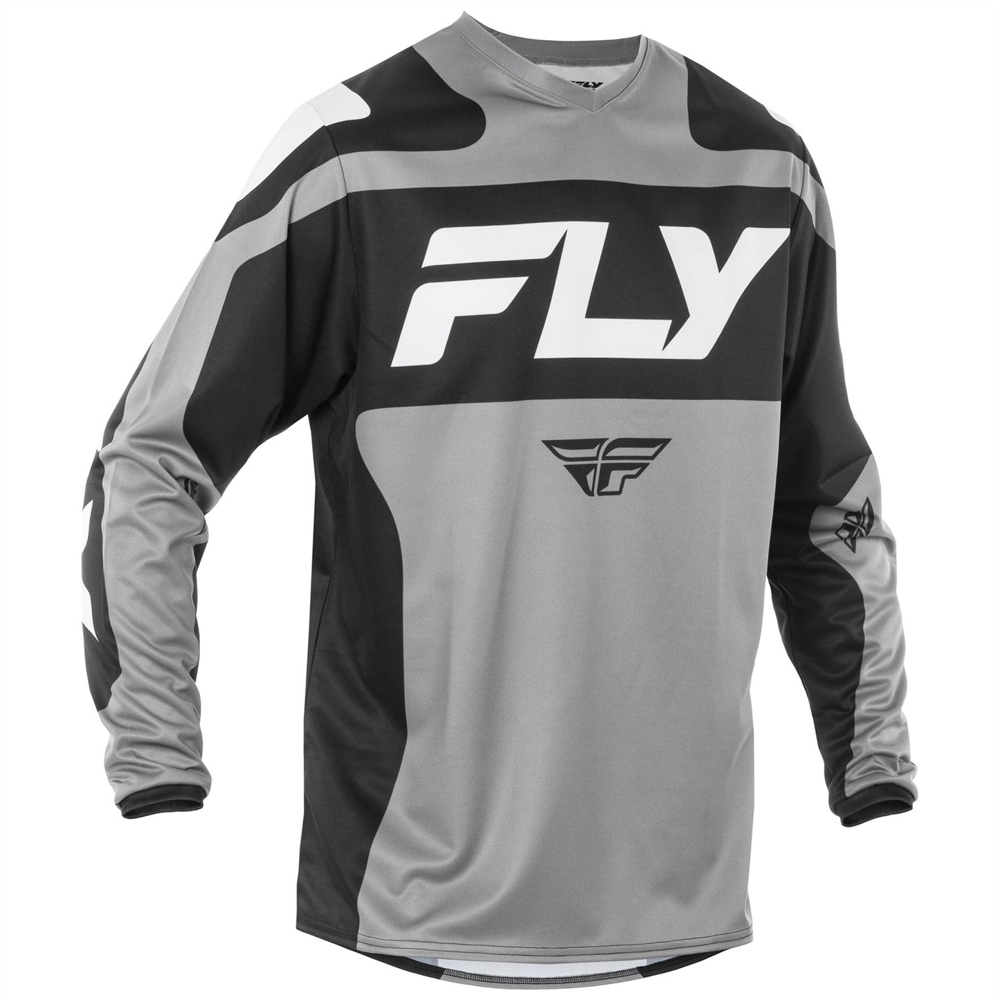 Fly Racing 2025 Motocross Combo Kit F-16 Black White