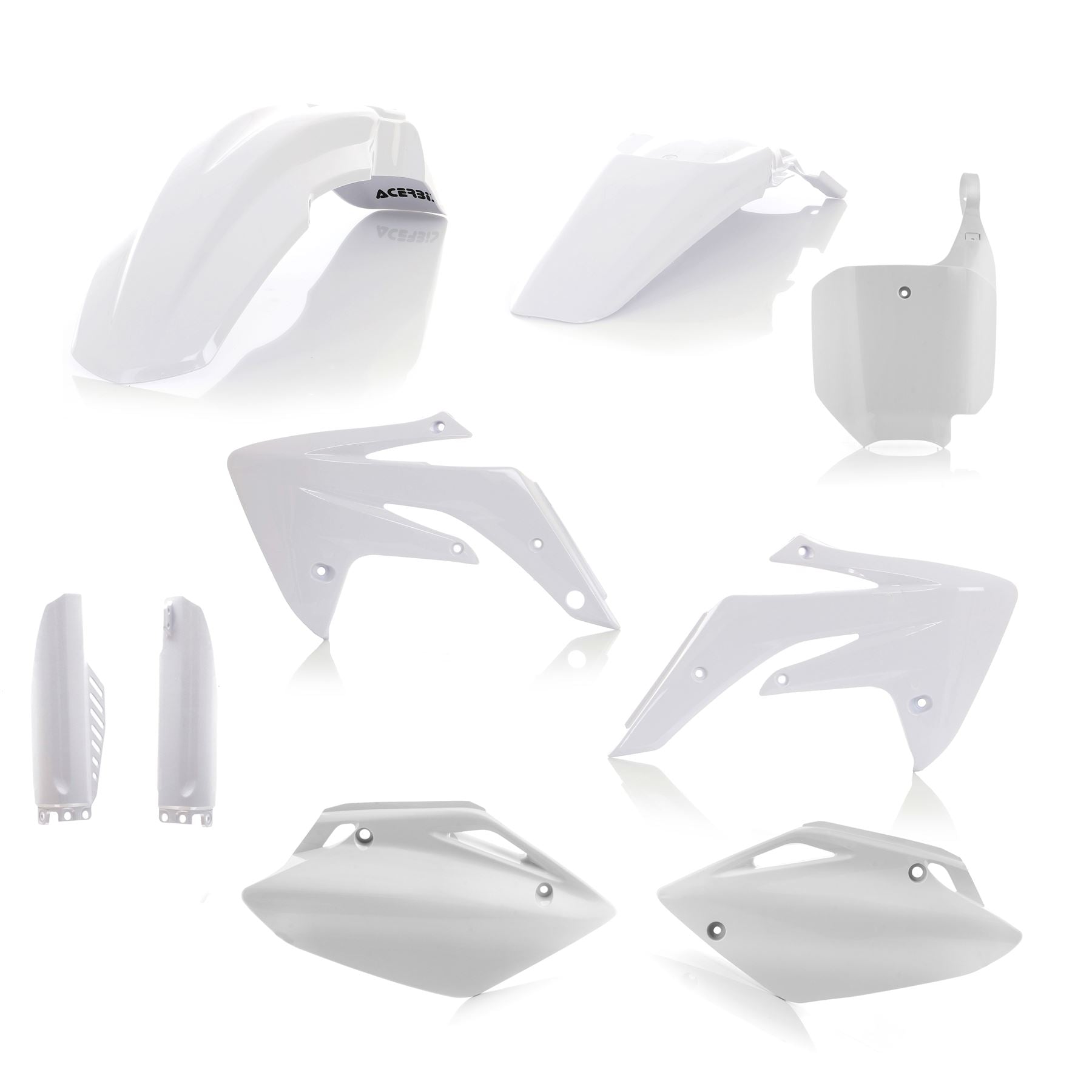 Acerbis Full Plastic Kit White For Honda CRF 150R 2007-2024