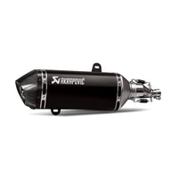 Akrapovic Stainless Steel Black Line Slip On Silencer