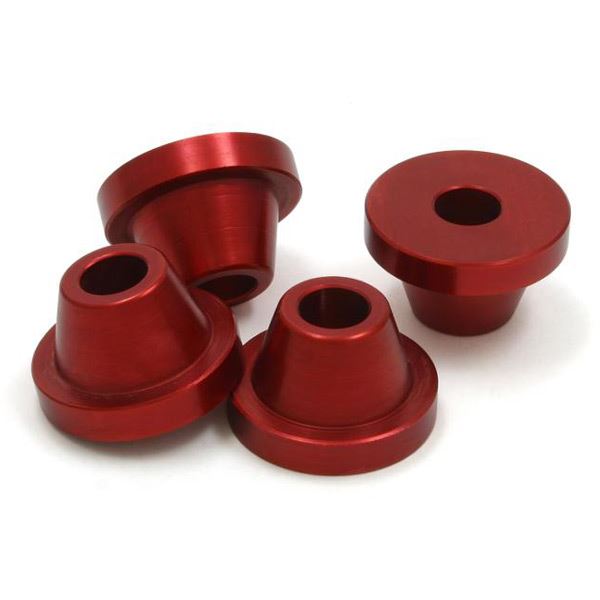 Zeta Racing Rubber Killer Red 4pcs For Suzuki RM RMZ RM-Z RMX DRZ ZE37-0331