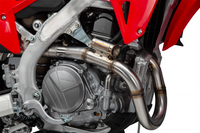 Yoshimura RS-12 Full Exhaust System Stainless Steel Aluminium Carbon Cap For Honda CRF 450R 2021-2024