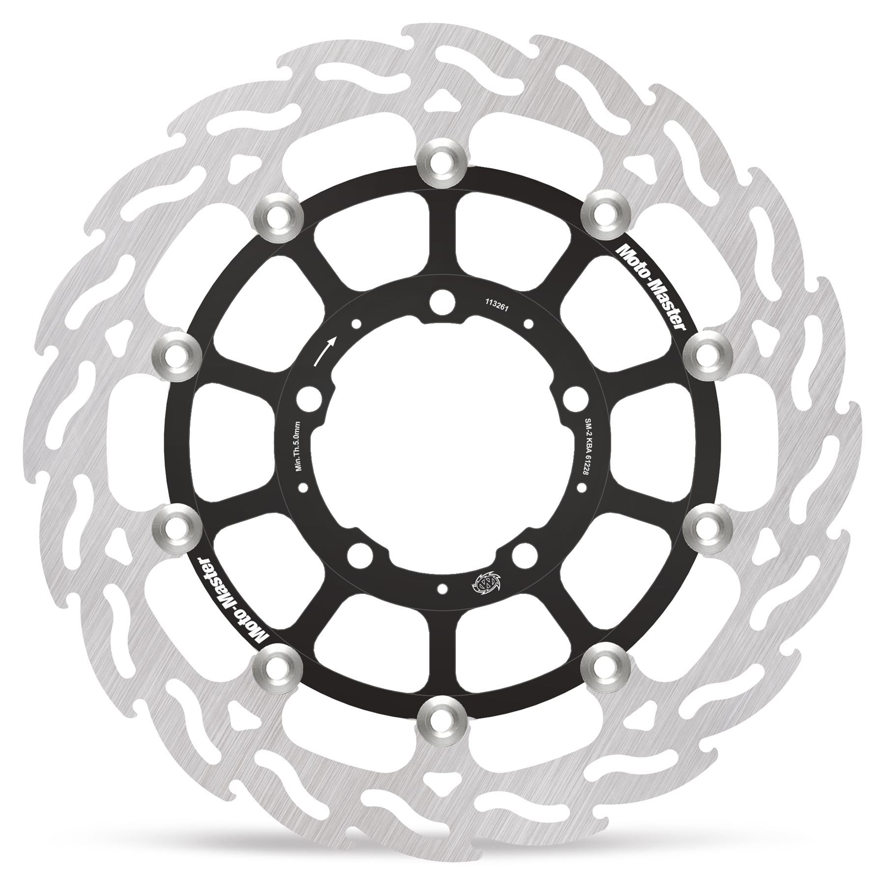 Moto-Master Floating Flame Series 330 mm Front Brake Disc