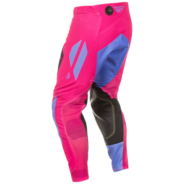 Fly Racing 2025 Evolution DST Motocross Pants Pink Lavender Black